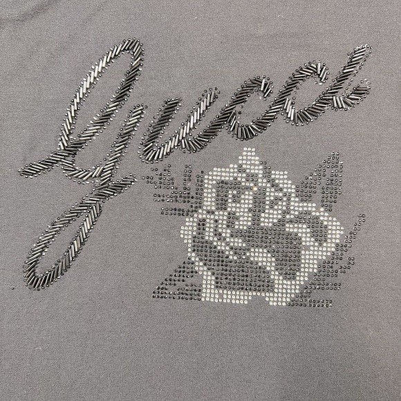 Gucci embellished T-shirt. - Picture 3 of 6